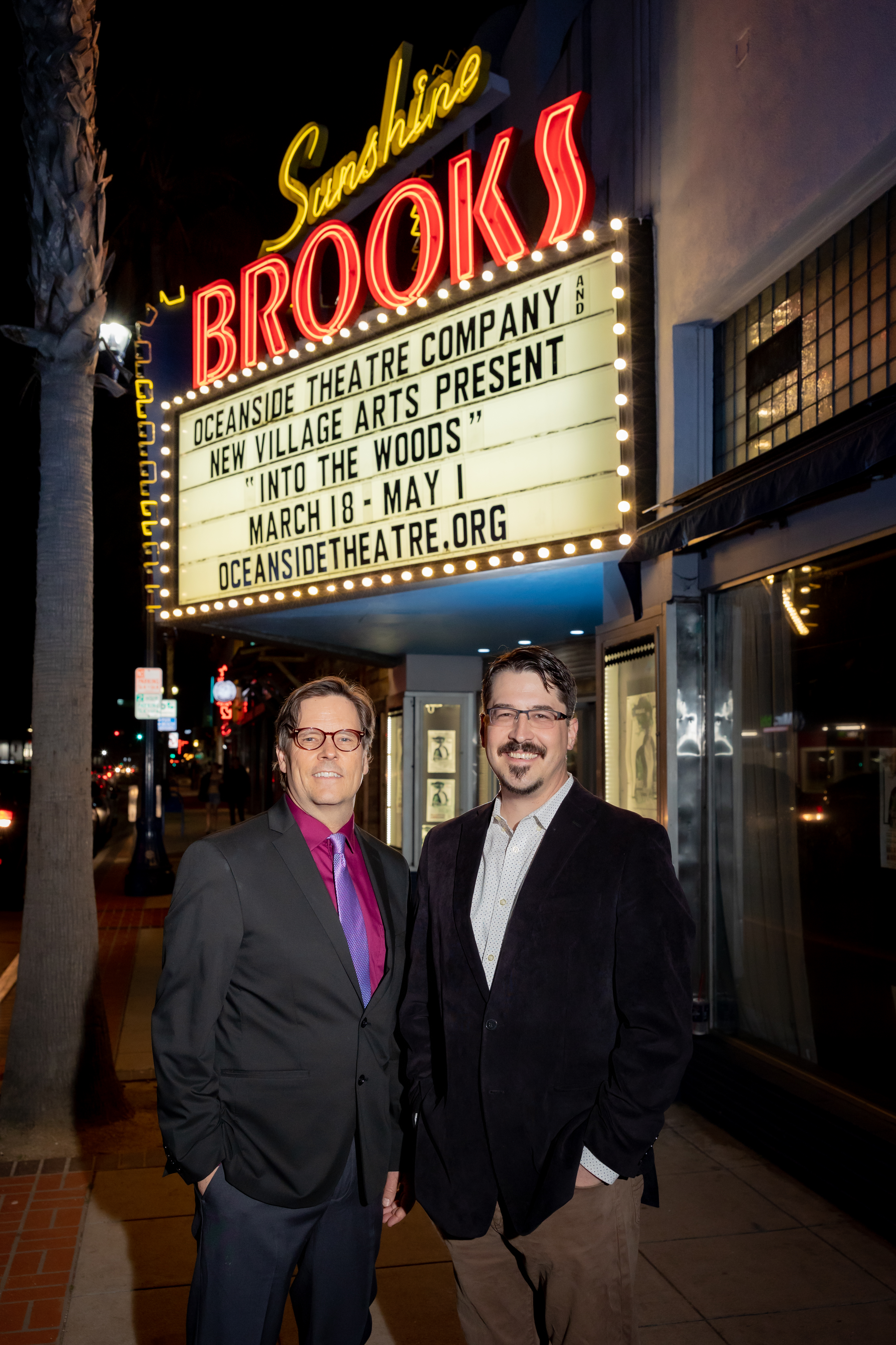 Managing Director Alex Goodman with Artistic Director Ted Leib