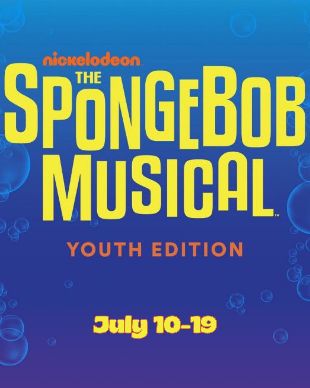 Spongebob Musical Youth Edition
