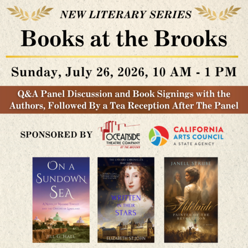 Books at the Brooks Square Graphic (1080 x 1080 px)